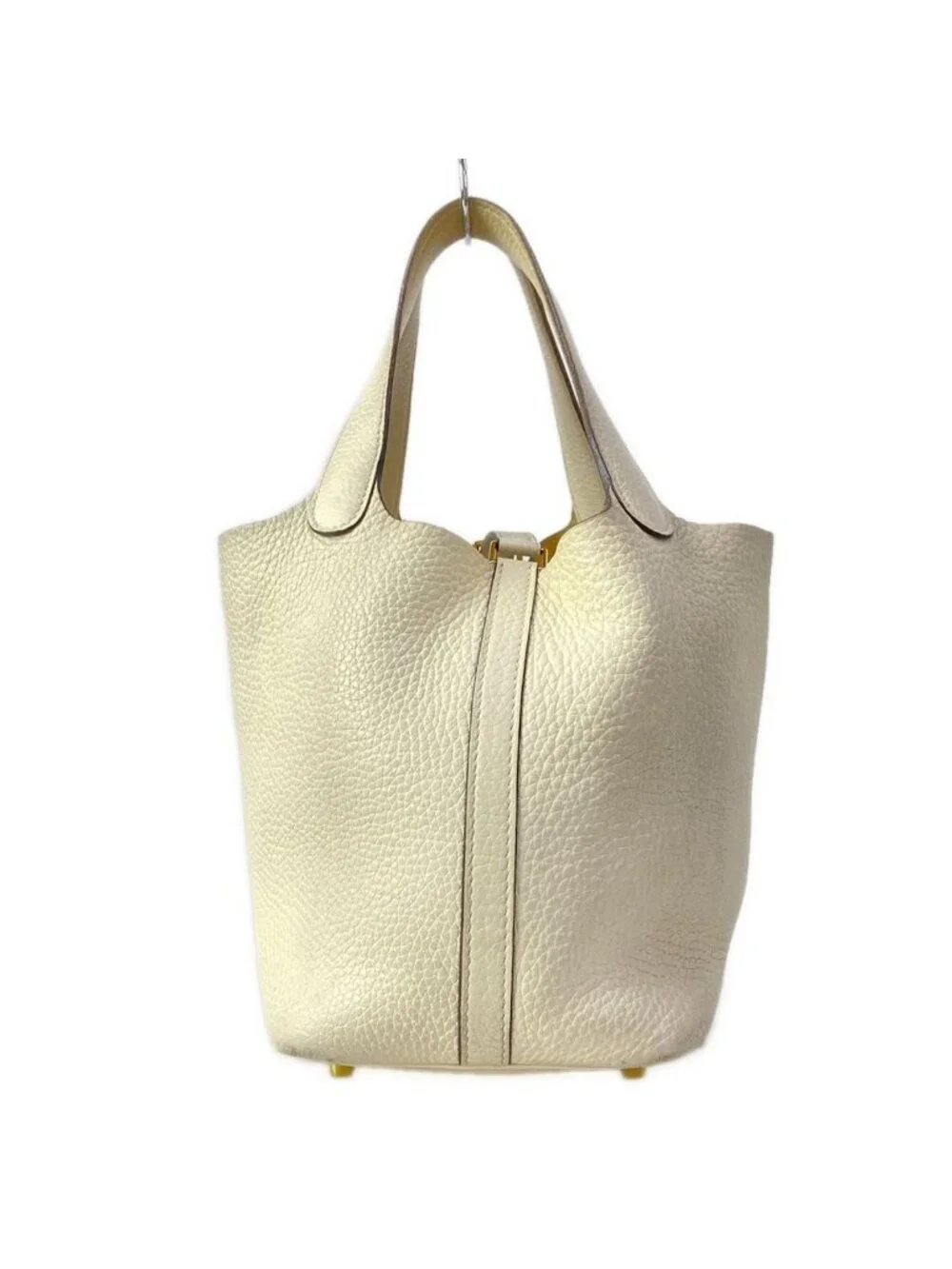 Hermes Handbag Picotin Lock PM Nata Gold